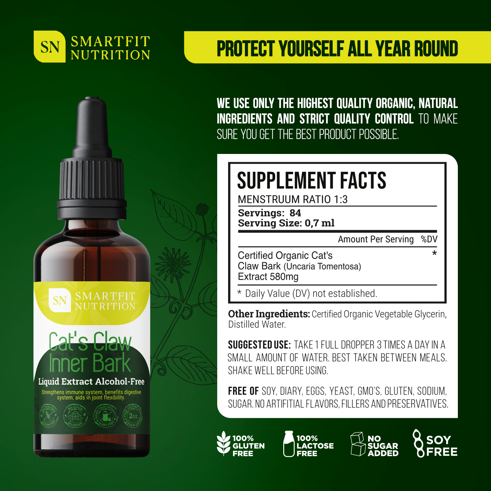 Cat's claw inner bark Cat's claw inner bark