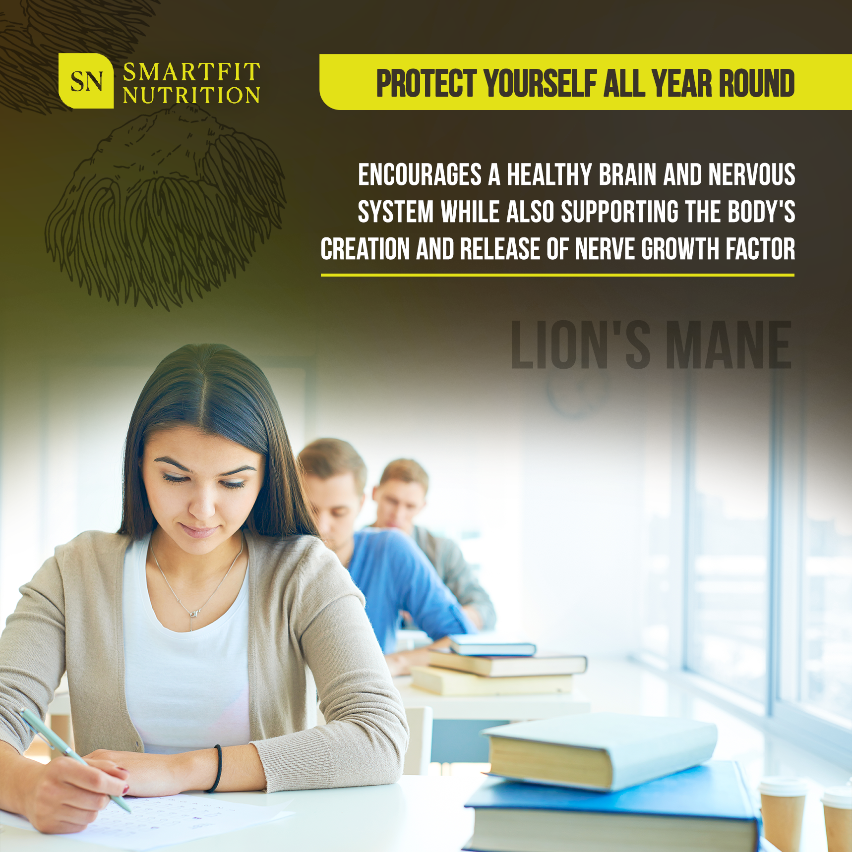 Lion's mane mushroom Lion's mane mushroom